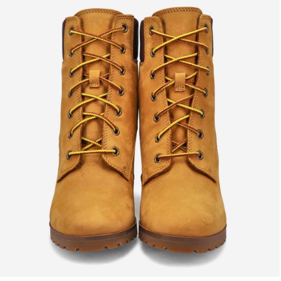 🆕 Timberland Allington Heel 6" wheat boot Sz 7.5 - Picture 7 of 16
